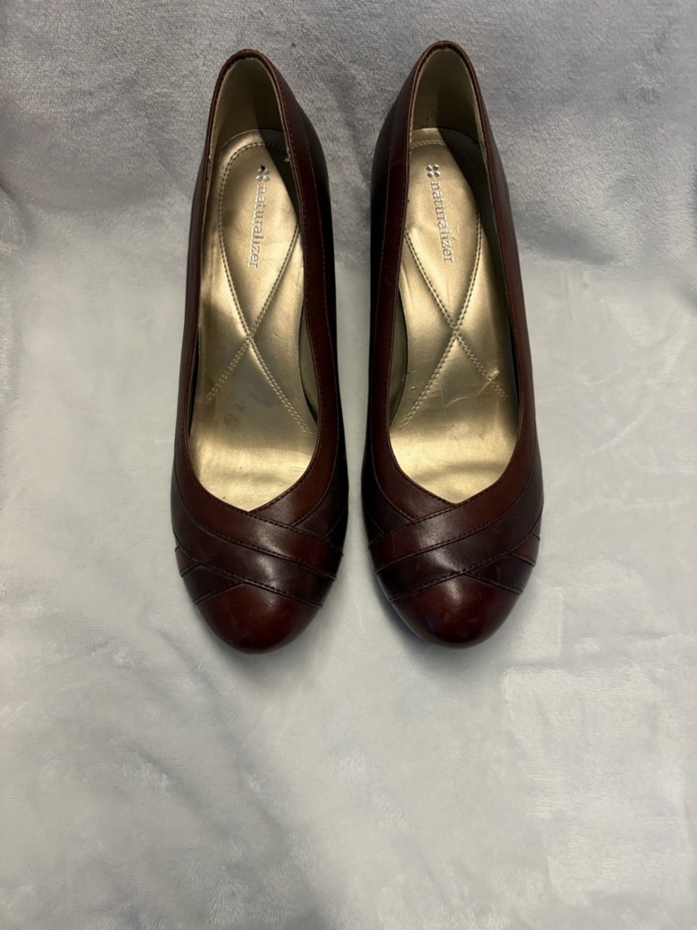 NWOT Naturalizer Women's Dark Brown Leather Heels